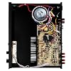 OSD Black 300W Subwoofer Amplifier, 4-ohm Stable, Class AB - Auto-Sensing - BK-SAM300