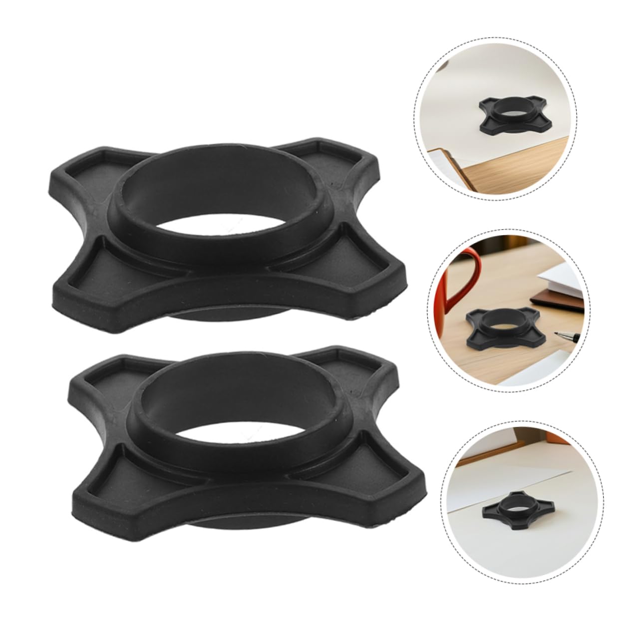 Toyvian 30pezzi Anello di Ricambio Anti-rotolamento in Gomma per Microfono Anello Anti-caduta per Microfono per Microfoni Portatili