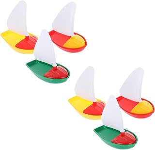TOYANDONA 6 Peças Brinquedo De À Vela De Praia Brinquedo De Banho Para Crianças Brinquedos Rayan Para Crianças Brinquedos De Banho Para Crianças Brinquedo De Banheira Brinquedos De