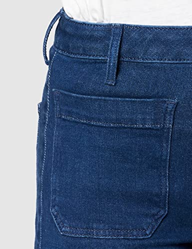 Wrangler Flare Jeans, Blu (Deep Water 69F), 29W /