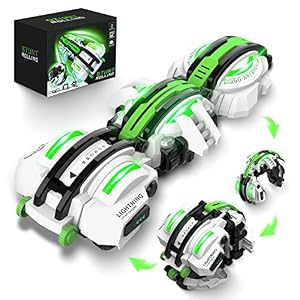 BAZADER 360° Stunt Remote Control Car with LED Lights