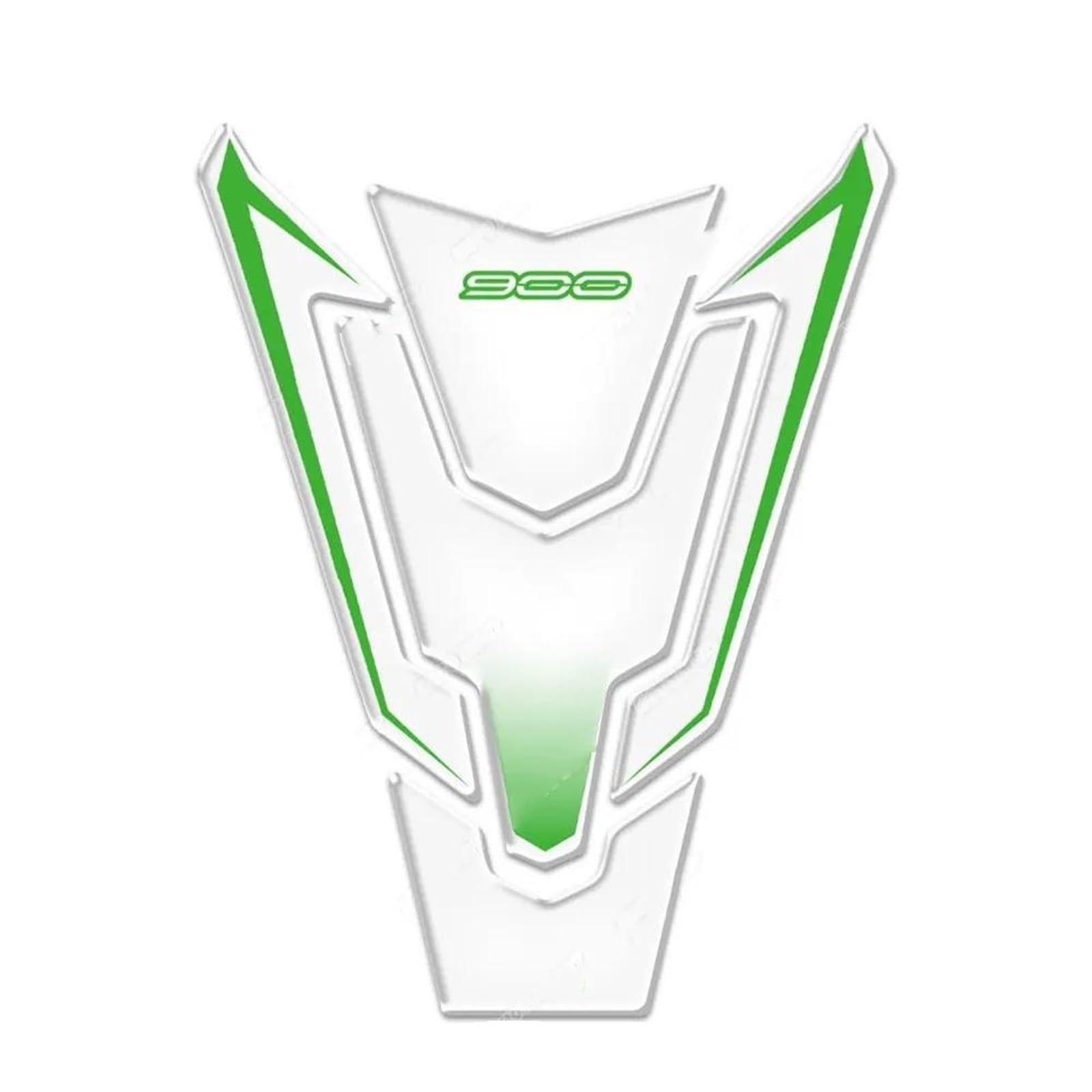 Slimes Color4 Motorcycle Fuel Tank Pad Stickers Transparent Protection Decals For Kawasaki For Z900 For Z 900 2017-2025(Color4)