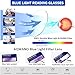 AQWANO Durable Flexible TR90 Reading Glasses - Lightweight Readers Computer Blue Light Blocking Anti Glare Filter UV Protect for Women Men, 2.0