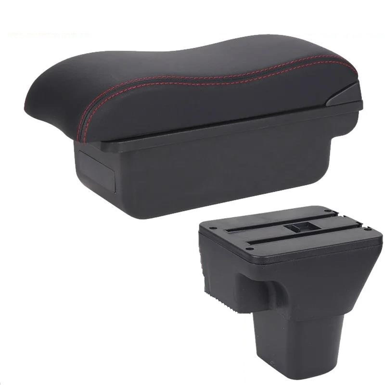 Hjkdsz Type D For Hyundai For Accent For Verna Car Storage Console Armrest Boxes Interior Center Organizers Accessories(Type D)