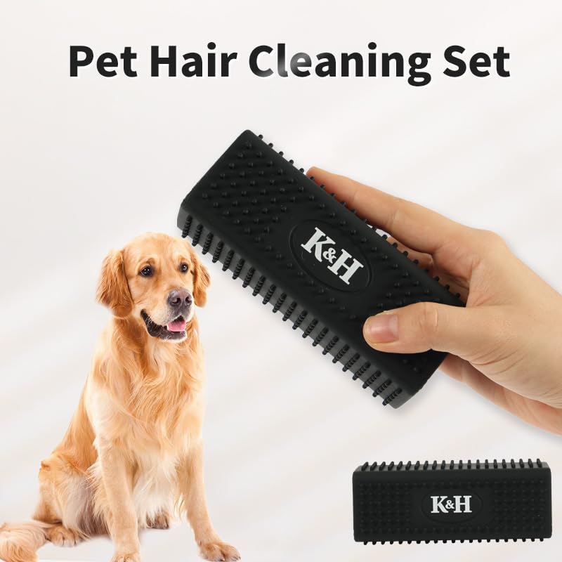 Kingsley & Harper Pet Hair Remover, For Your Home & Car Interior, Carpet, Sofa, Clothes & Upholstery, Works With All Animals - Image 2