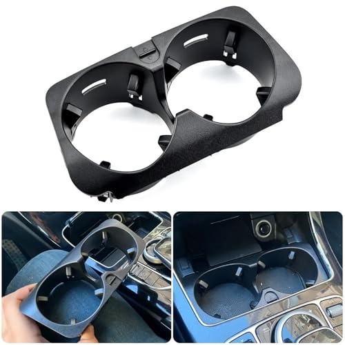 Porte-gobelet Mercedes W205 finition premium pour console centrale