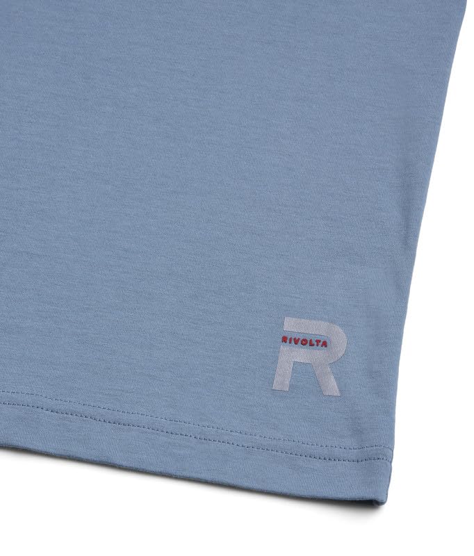 Image of Rivolta Men's Solid Regular Fit T-Shirt