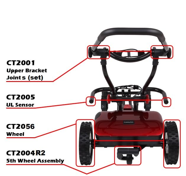 CaddyTrek R2 Electric Golf Follow Cart