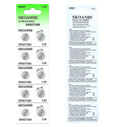 Baterías botón para reloj SR927SW 50 unidades miniatura 3