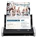 Canon imageFORMULA R10 Portable Document Scanner, 2-Sided Scanning with 20 Page Feeder, Easy Setup for Home or Office, Includes Software, (4861C001)