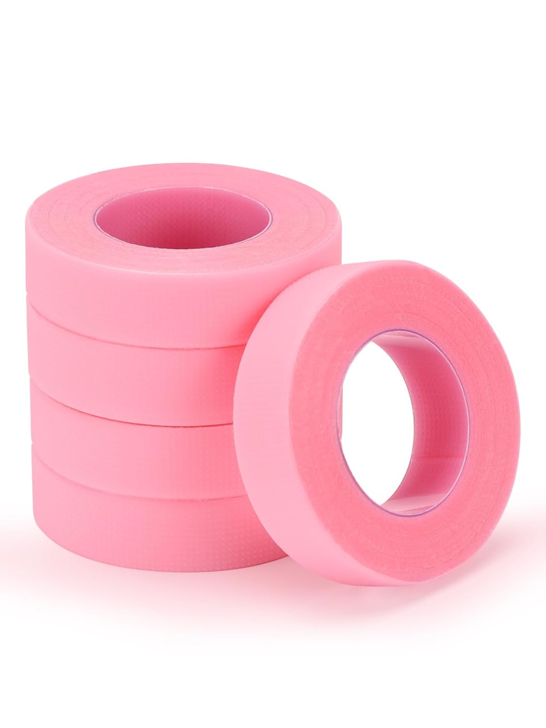 PE Lash Tapes, 5 Rolls Adhesive Micropore Breathable