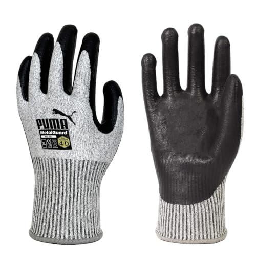 Amazon | [ユニワールド] PUMA 耐切創手袋 メタルガード 751