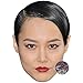 Rinko Kikuchi Maska z Celebrytą, Płaska Kartonowa Twarz, Elegancka Maska