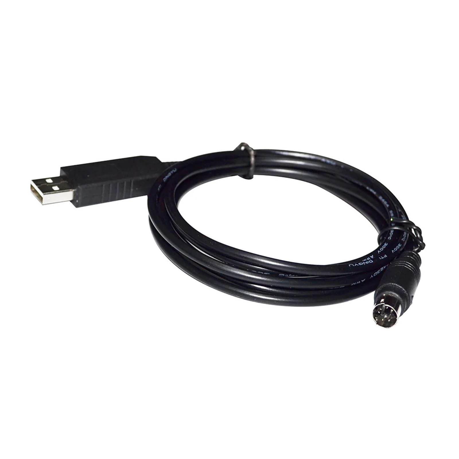 FT232RL ADATTATORE DA USB A MINI DIN MD4 A 4 PIN CAVO DI COMUNICAZIONE SERIALE RS232 for COLLEGAMENTO TAK~HASHI TEMMA AL PC(1.8m,USB-MINI DIN)