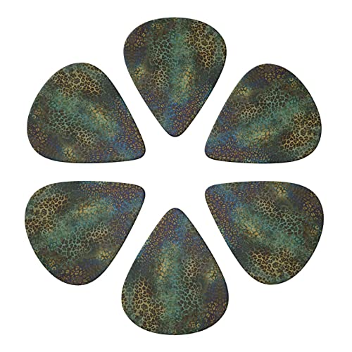 Lot de 6 médiators motif animal pour guitare acoustique, guitare électrique, basse, ukulélé – fins, moyens et épais. - Les Beatles, Paul McCartney, John Lennon, RIngo Starr, George Harrison Lot de 6 médiators motif animal pour guitare acoustique, guitare électrique, basse, ukulélé – fins, moyens et épais. – Image 5