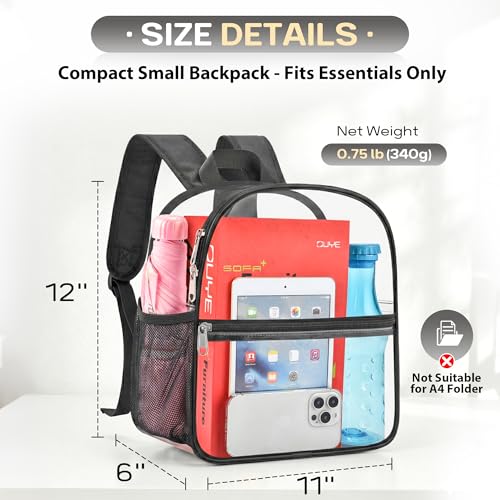 Oraben Clear Backpack Stadium Approved