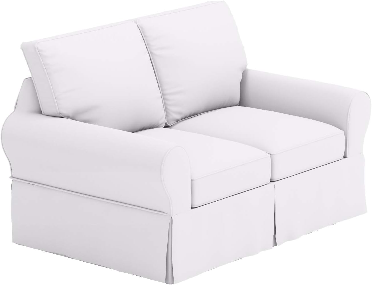 The Cotton Sofa Cover is 2 Seat Sofa Slipcover Replacement