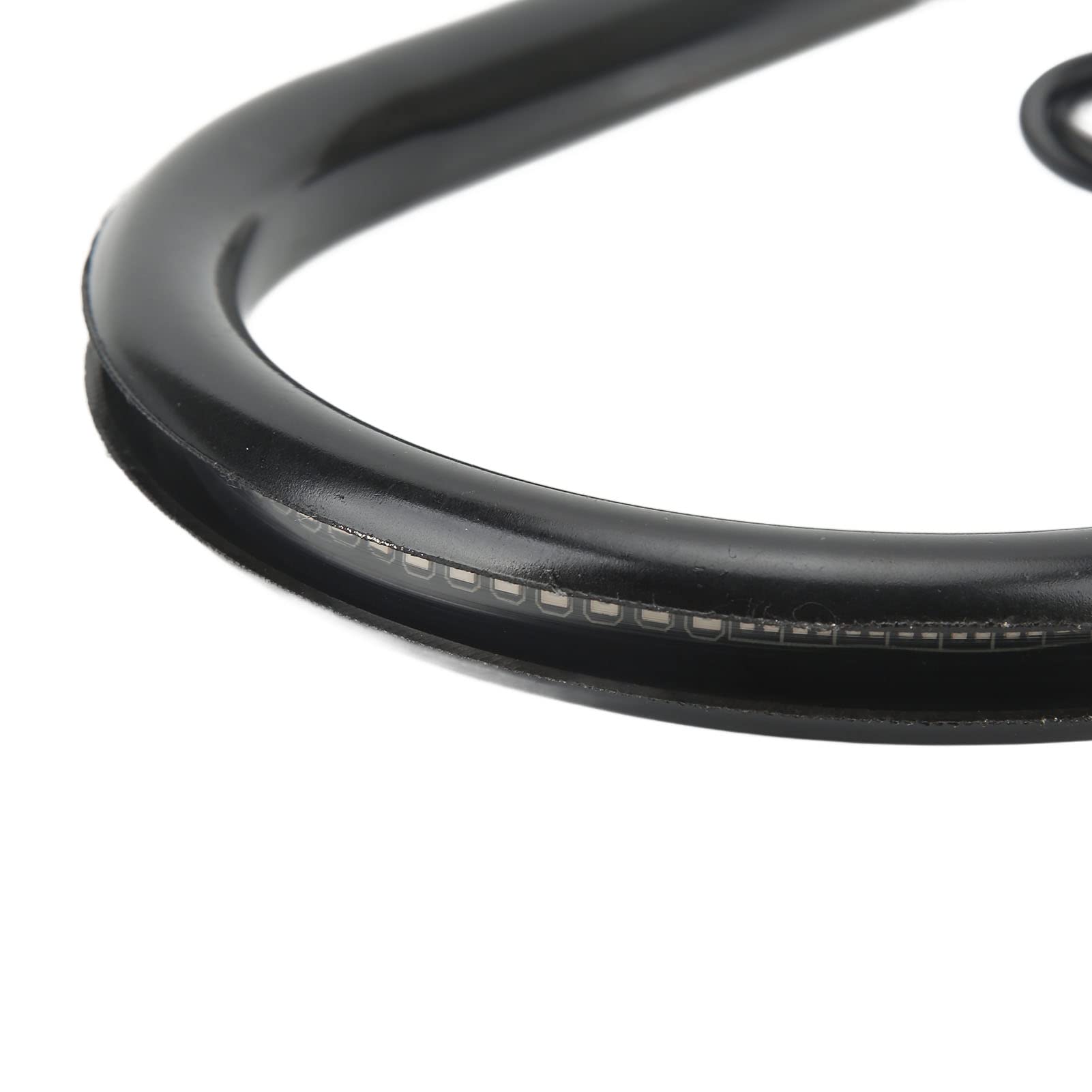 Qiilu Cerceau de Cadre de Siège Arrière de Moto avec Lumière LED pour CB125 CB175 CB200 CB350 CB360 CB400 Remplacement de Boucle de Siège de Moto Cafe Racer(230mm/9.1in)