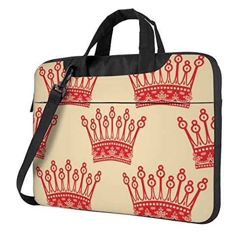 Sac pour ordinateur portable VACSAX couronne rouge et porte-documents chic