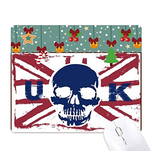 Tapis de souris UK squelette en caoutchouc pour styliser votre bureau