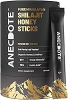 Vista 1 de ANECDOTE Himalayan Shilajit Honey Sticks with Organic Honey & Saffron Boosts Stamina Supports Immunity 75% Fulvic Acid, 85+ Trace Minerals