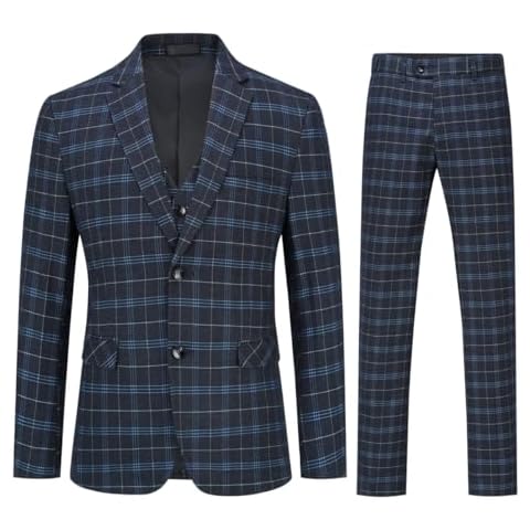 Costume 3 Pièces Allthemen Noir Cover