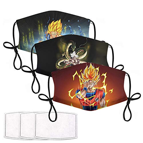 Anime Merch Anime Mask Gift for Kids Anime Stuff Anime Face Mask