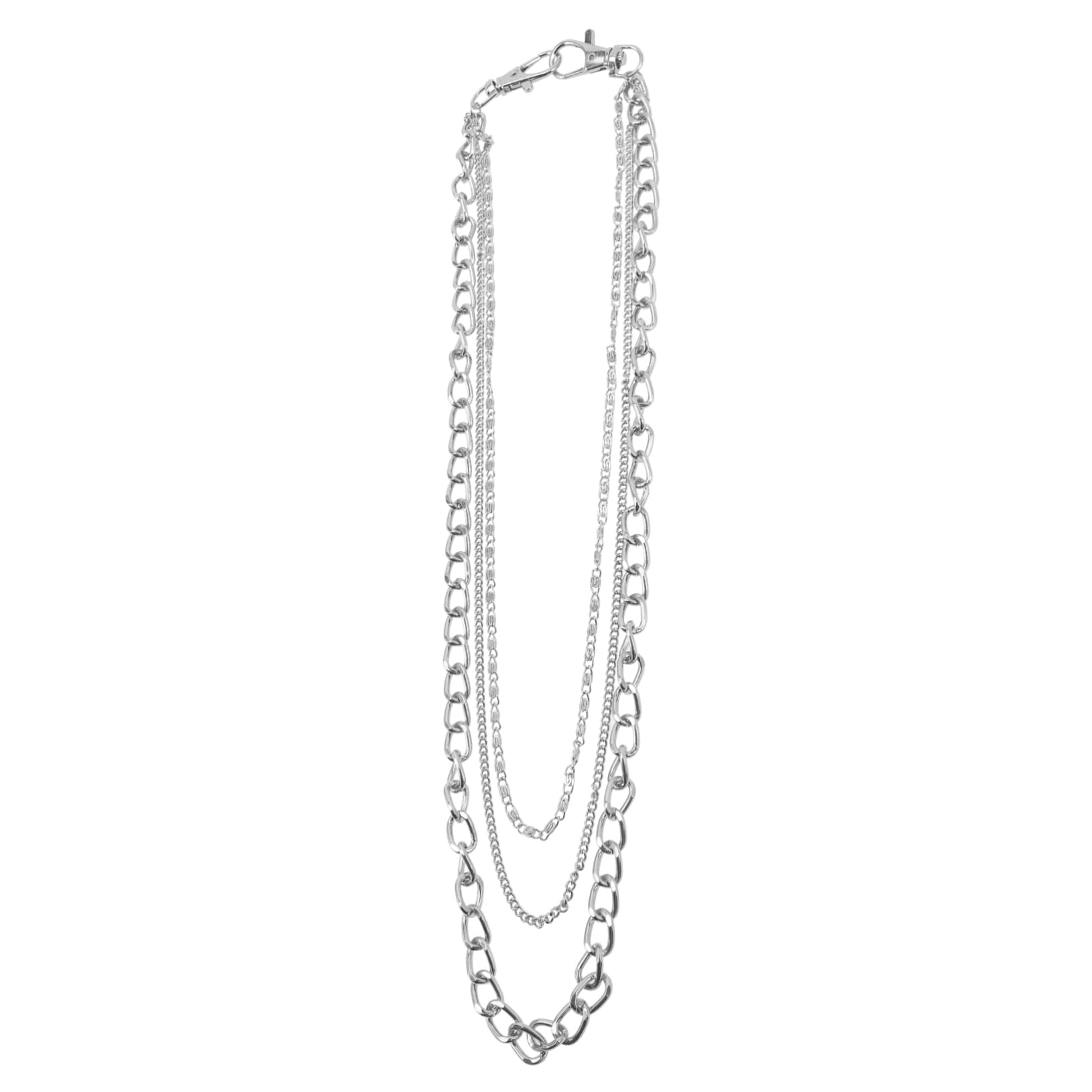BESTYASH 2pcs Unisex Metal Pant Chains Punk Style Personality Accessory for Men and Women and Fashionable Jean Chains for Casual Wear and Everyday Use
