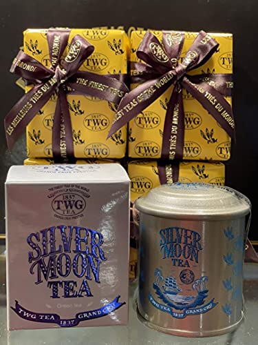 TWG Tea Loose Leaf Mini Haute Couture Premium Loose Tea - The Finest Tea Since 1837 (Silver Moon (Green Tea)) TWG Tea Loose Leaf Mini Haute Couture Premium Loose Tea - The Finest Tea Since 1837 (Silver Moon (Green Tea))