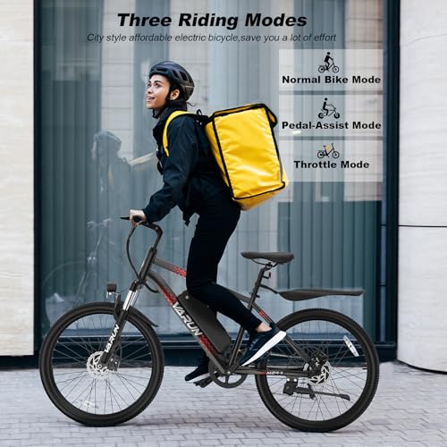 VARUN Electric Bike for Adults – Peak 500W 20MPH Up to