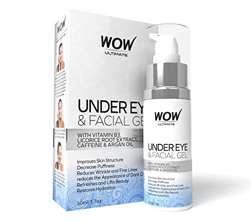 Best Under Eye & Dark Circles Solution by WOW Ultimate Under Eye & Facial Gel - 1.7 fl oz / 50 ml