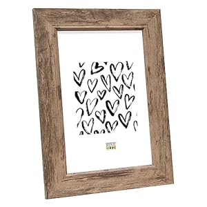 Deknudt Frames S48SH3 Cadre Photo Bois Brun 15 x 20 cm