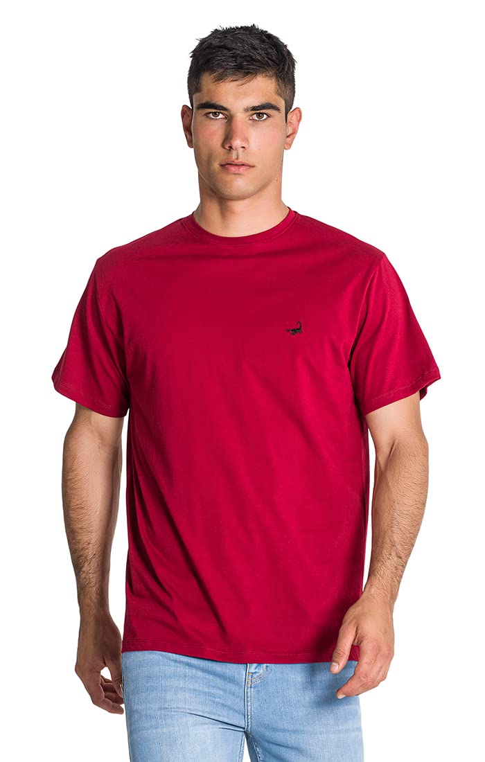 Gianni KavanaghMen's Burgundy Bliss Scorpio Tee T-Shirt