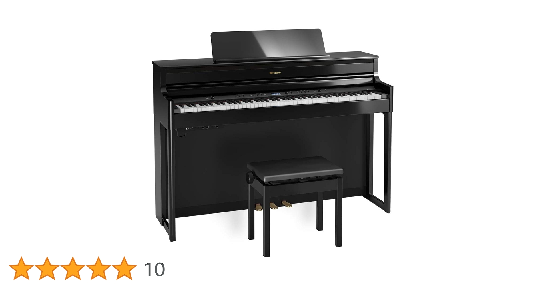 Amazon | Roland HP704 PES 黒塗鏡面艶出し 電子ピアノ 88鍵盤