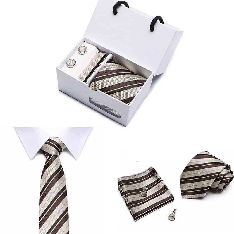 Corbata de Seda para Hombre para Boda y Fiesta miniatura 3