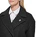 KARL LAGERFELD Paris Women's Wool Coat, OVERSIZED DROP SHOULDER BLACK, Large