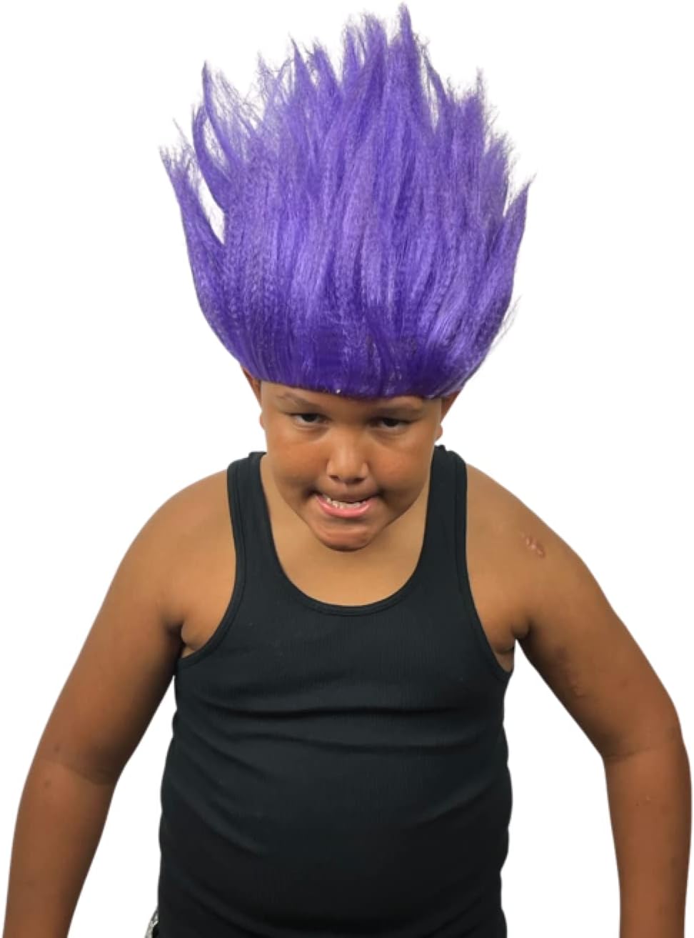 Evil Minion Wig (Purple) One Size fits all