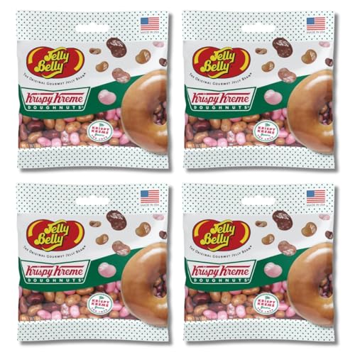 Jelly Belly Jelly Beans 4 Pack - Krispy Kreme Donuts