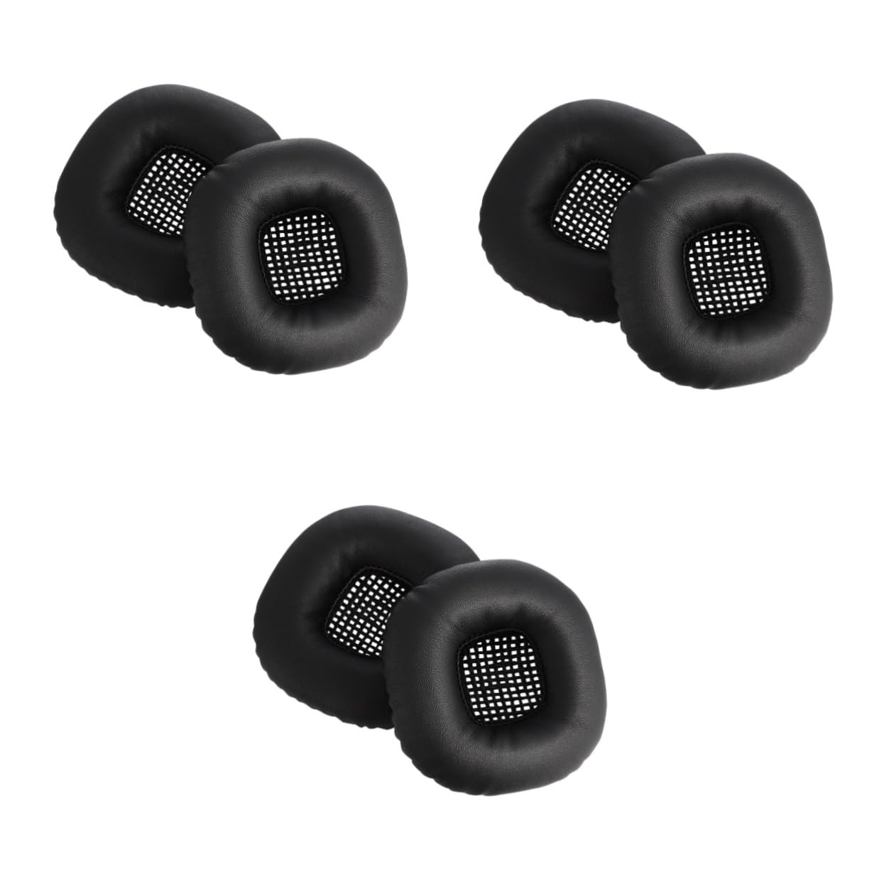 Uonlytech 3 Paia Auricolare in Cotone Cuscinetto Auricolare Per Sostituzione Delle Cuffie Cuscino Auricolare Per Major Cuscinetti Auricolari Per Cuffie Auricolari Pelle Proteica