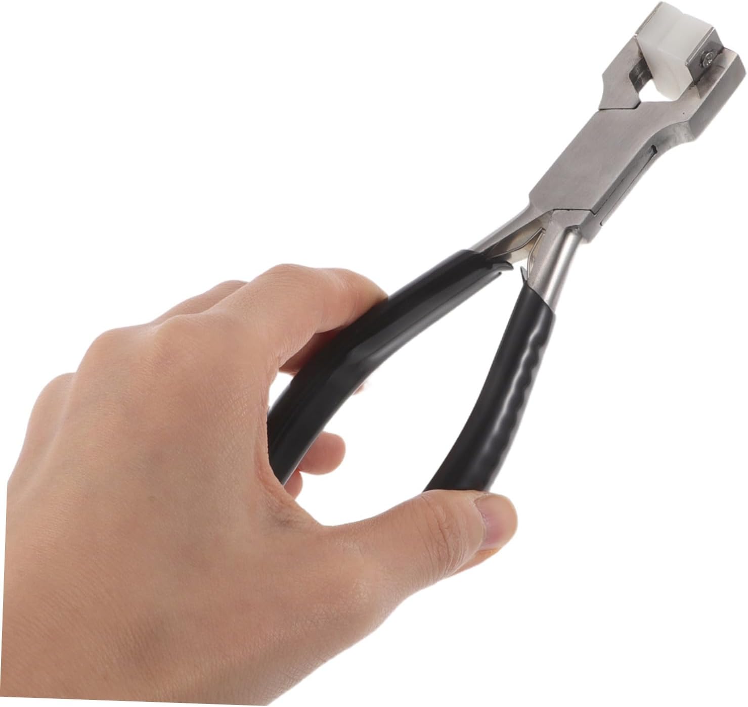 Curved Nylon Jaw Pliers for Bracelet Shaping and Wire Wrapping