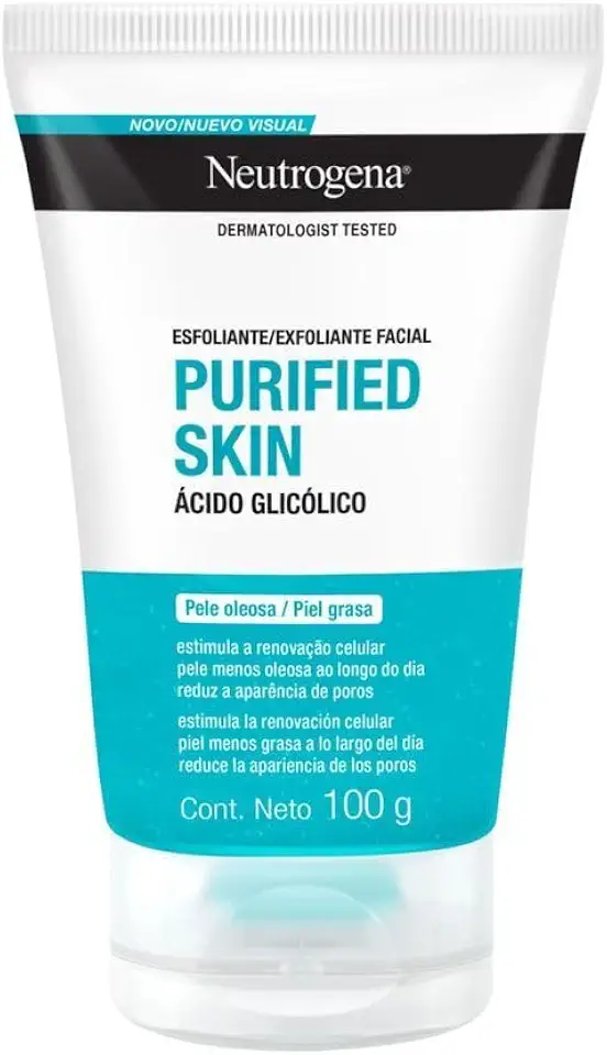 Neutrogena Gel Esfoliante Facial Purified Skin,100g