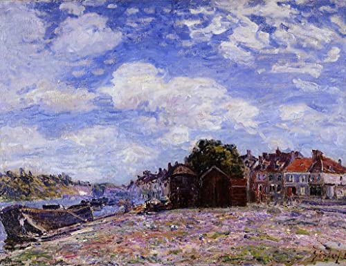 Peinture le Loing à Saint Mammès Alfred Sisley pour créer une ambiance zen dans votre salon