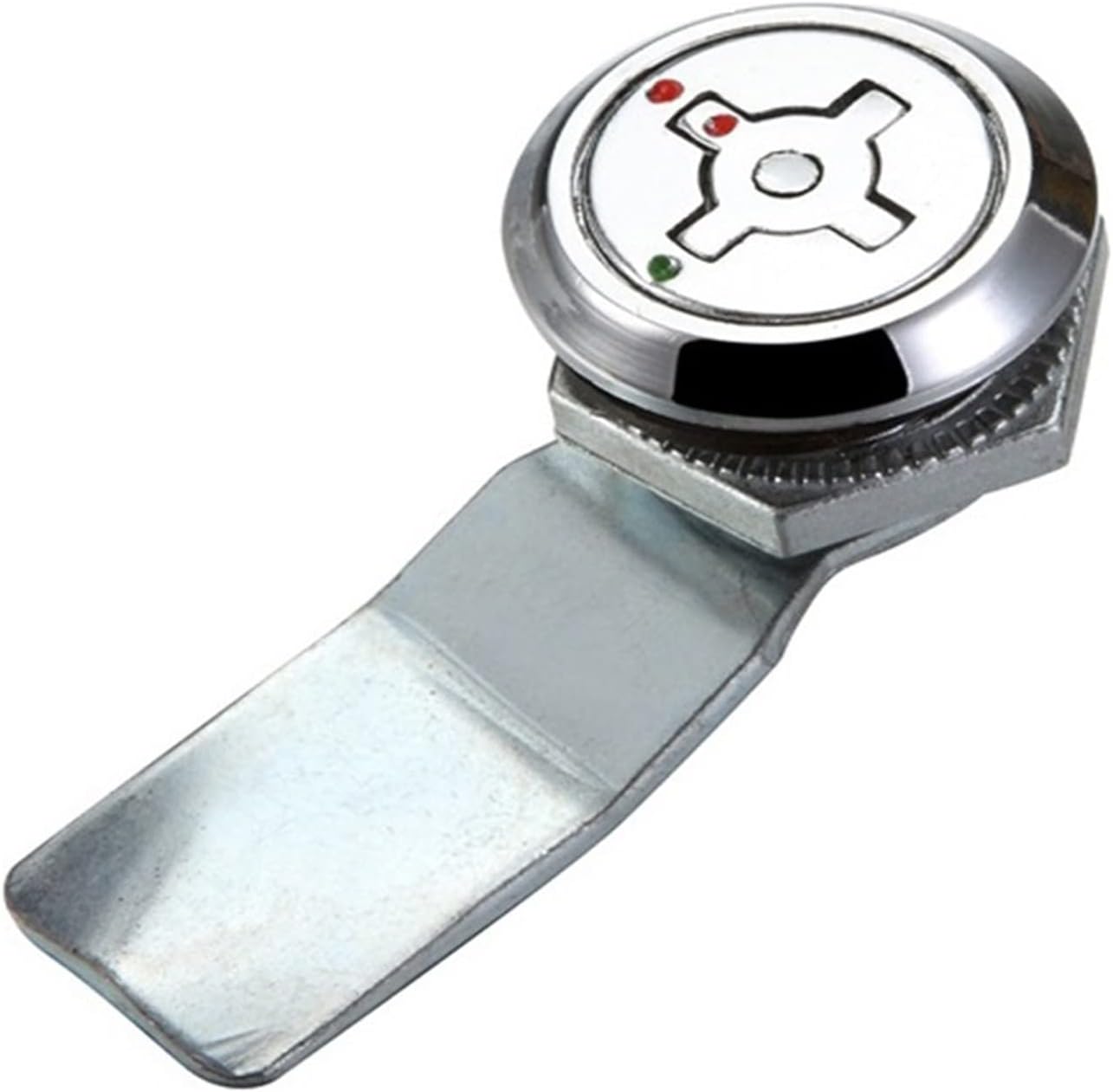 Zinc Alloy Rotary Tongue Lock Industrial Cabinet Lock MA017 1Pcs (Color : MA017-1)