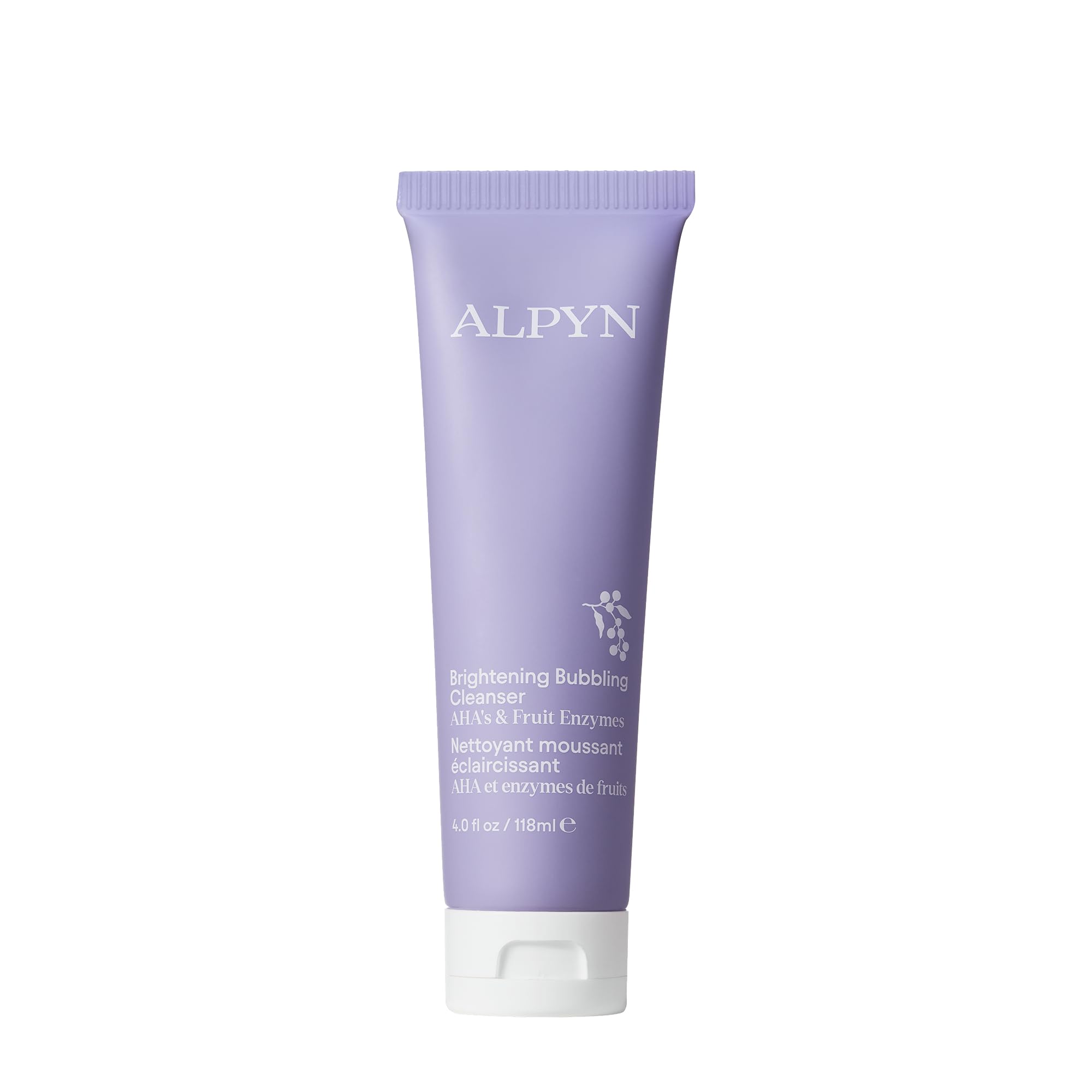 - Alpyn Creamy Bubbling Cleanser with Fruit Enzymes, 4 oz / 118 ml