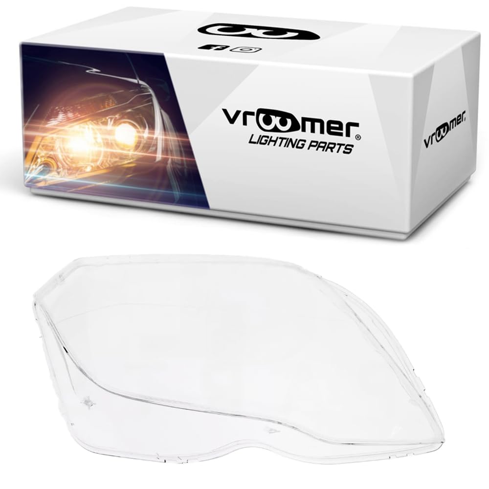 Scheinwerferglas kompatibel mit Mercedes GLK X204 Facelift 2012-2015 Lichtscheibe Scheinwerfergläser Frontscheinwerfer Streuscheibe rechts