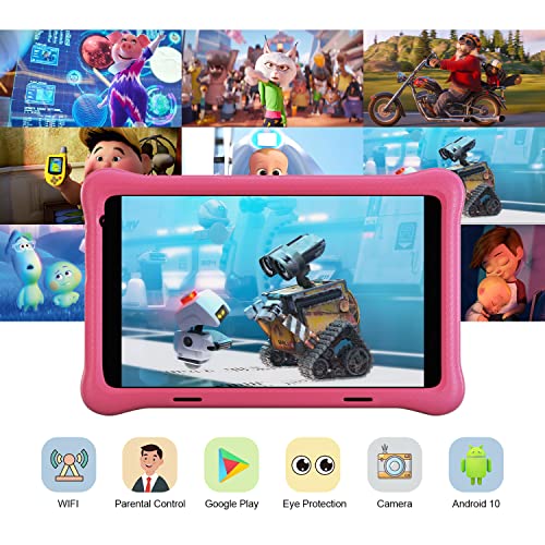 XCX 8 Zoll Tablet Kinder, Android 11 Kinder Tablet, 1280 * 800 IPS Display, 2GB+32GB, Quad Core, Vorinstalliertes Kidoz… - Image 3