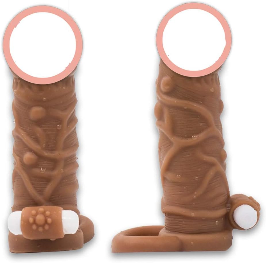 ZXCASD Condones De Alargamiento del Pene Vibrador ...