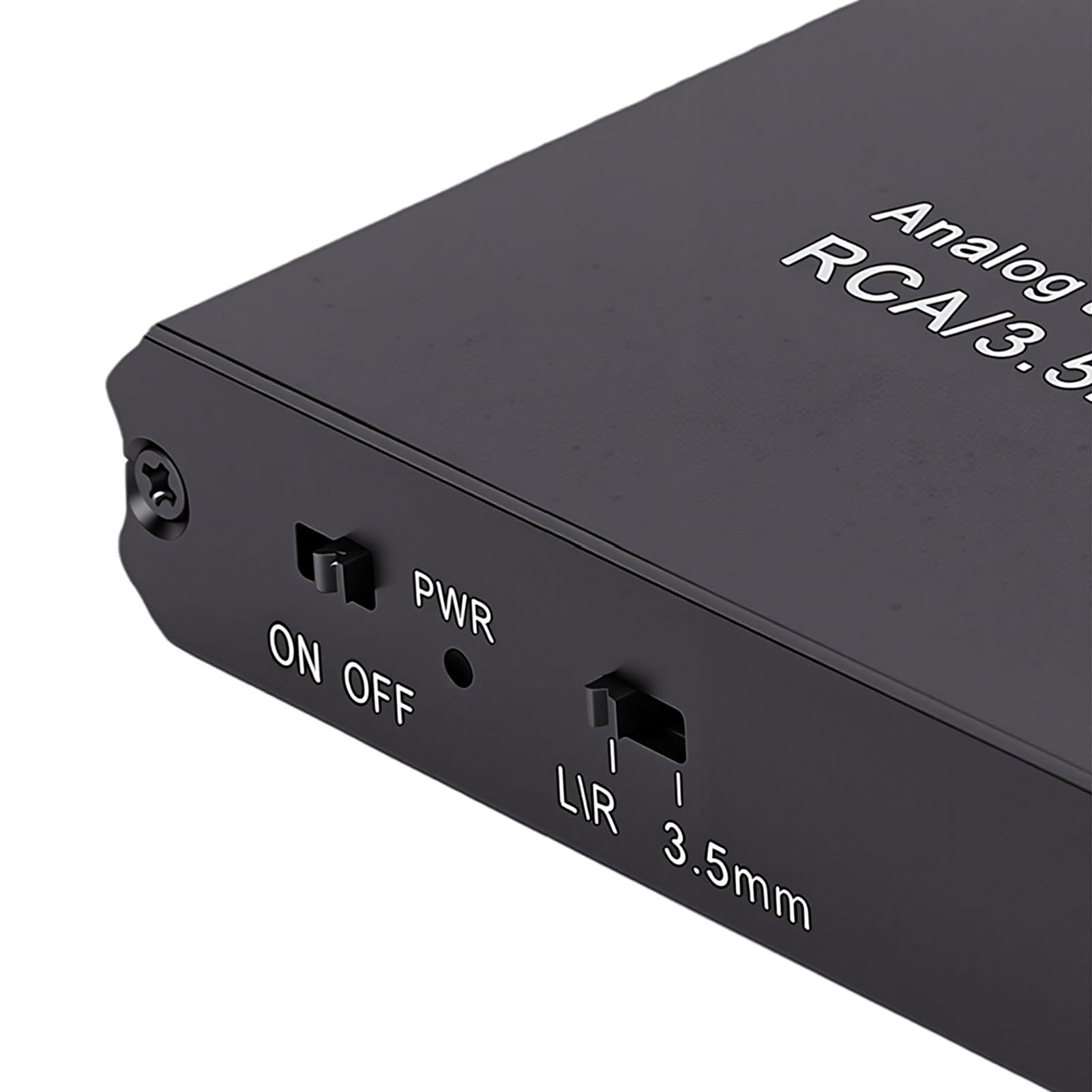 Generic Convertisseur de Son Analogique-numérique, Compact, Durable, Plug and Play pour Cinéma Maison, Alliage D'aluminium, 1 unité