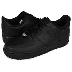 NIKE Air Force 1 ブラック 28cm Nike Big Kid's Air Force 1 LE Black/Black-Black (FV5951 001