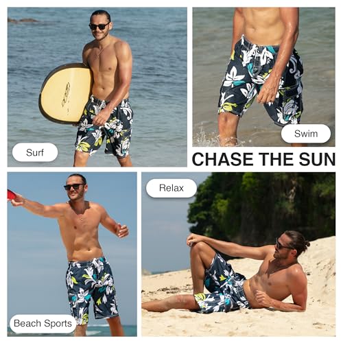 Image of Kanu Surf Mens Barracuda Swim Trunks (Regular & Extended Sizes)